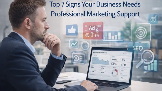 Top 7 Signs Your Business Needs Professional Marketing Support