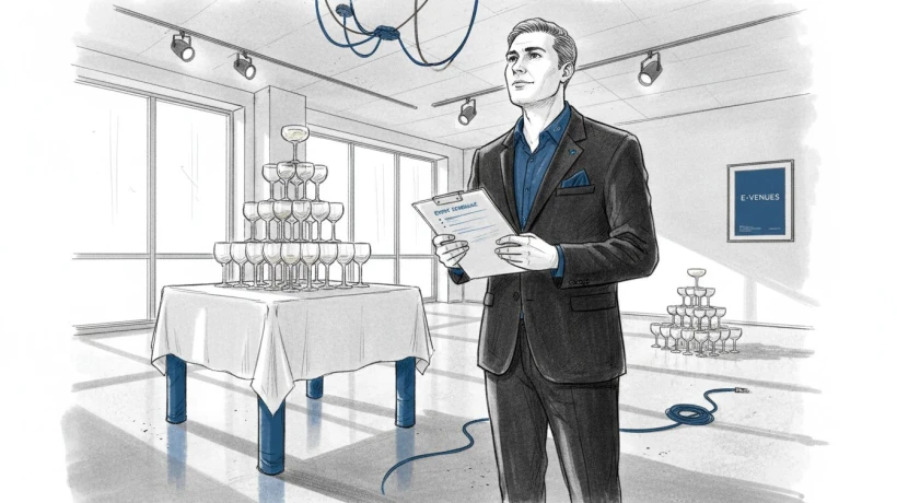 Champagne Glass Tower Experiences That Transform Corporate & Wedding Events