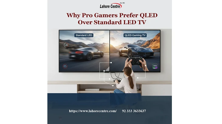 Why Pro Gamers Prefer QLED Over Standard LED TV