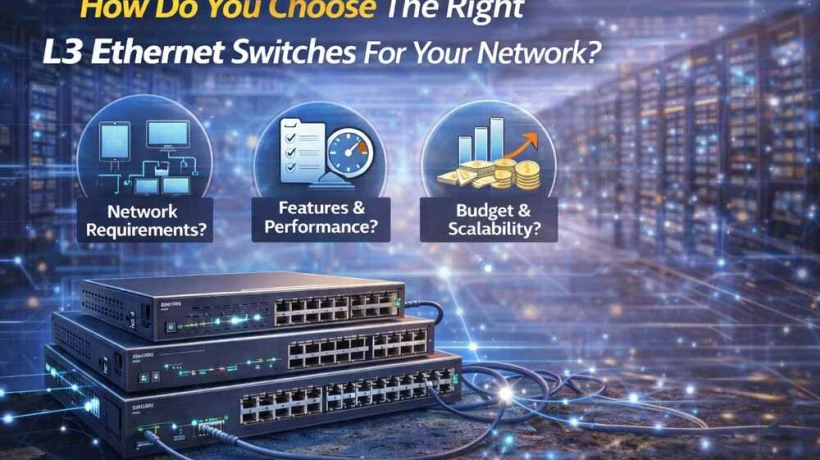 How Do You Choose The Right L3 Ethernet Switches For Your Network?