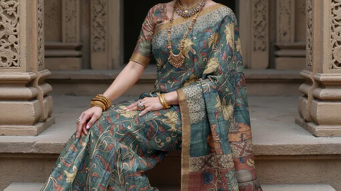 Designer Kalamkari Sarees in Saudi Arabia for Special Occasions