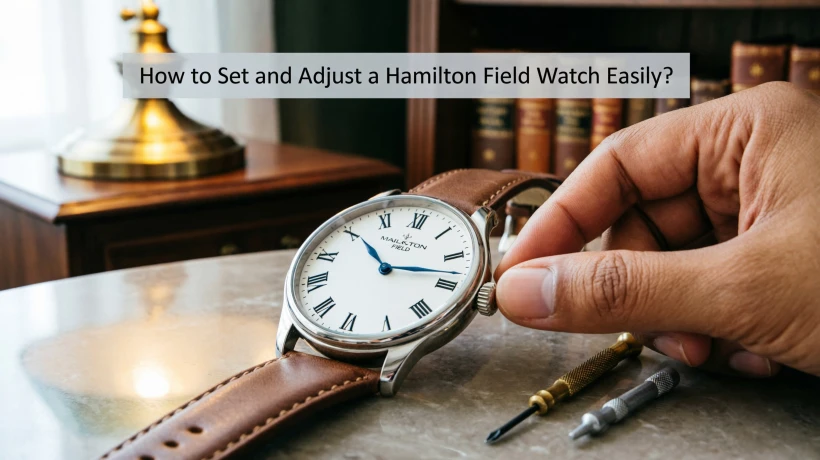 How to Set and Adjust a Hamilton Field Watch Easily
