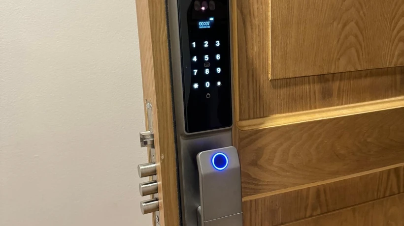 Fingerprint Door Lock Installation for Secure Biometric Access