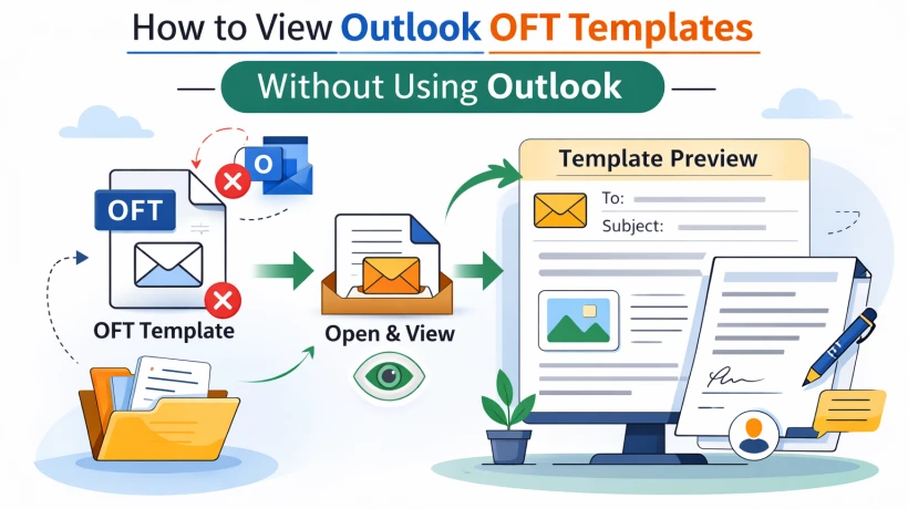 How to View Outlook OFT Templates Without Using Outlook
