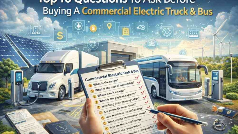 Top 10 Questions To Ask Before Buying A Commercial Electric Truck & Bus
