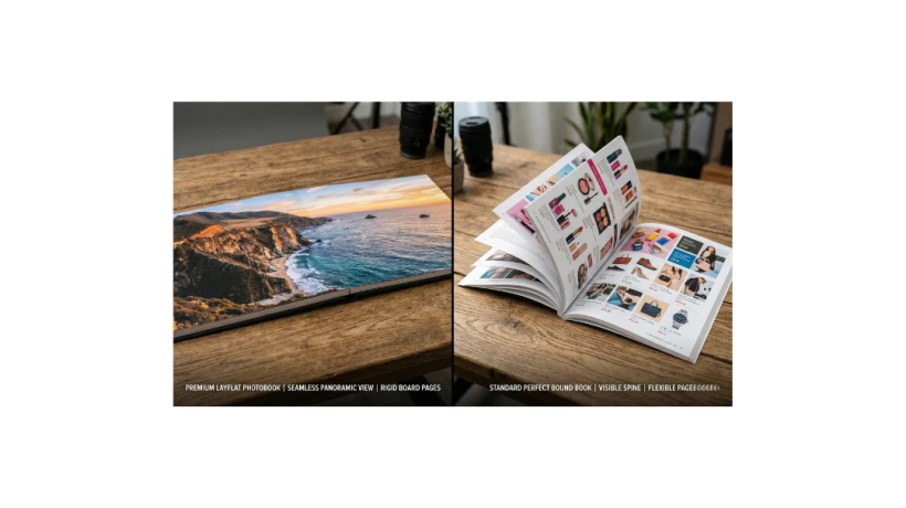 Layflat vs Perfect Bound Photobook Printing: Which One Should You Choose?
