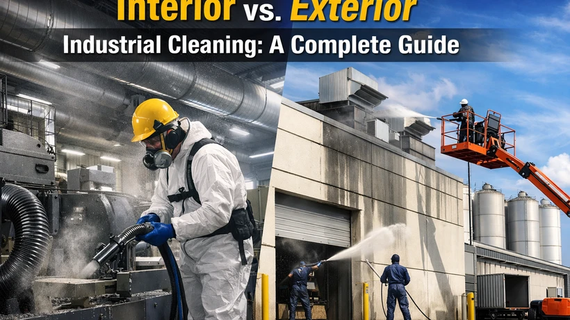 Interior vs. Exterior Industrial Cleaning: A Complete Guide