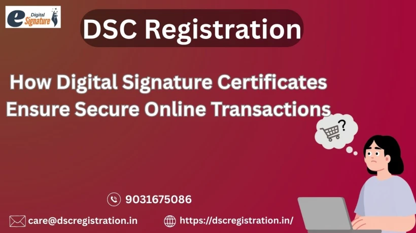 How Digital Signature Certificates Ensure Secure Online Transactions