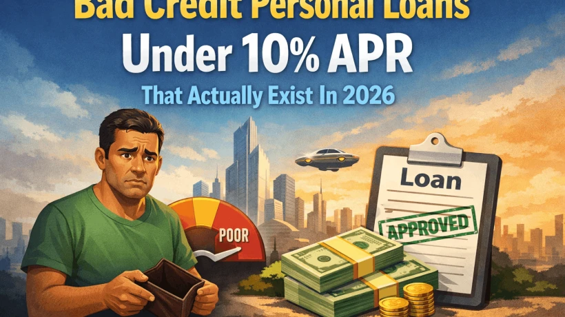 Bad Credit Personal Loans Under 10% APR That Actually Exist In 2026