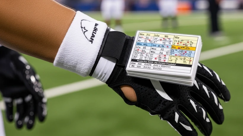 Sideline Communication Systems and Play Tempo Management with Football QB Wristbands