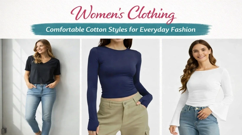 Women’s Clothing: Comfortable Cotton Styles for Everyday Fashion