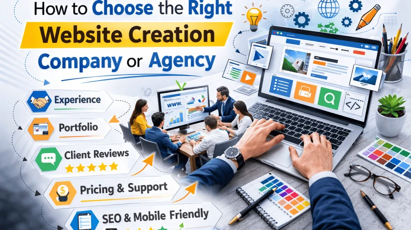 How to Choose the Right Website Creation Company or Agency