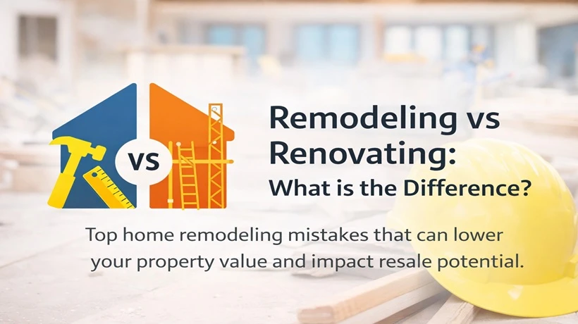 Remodeling vs Renovating: What is the Difference
