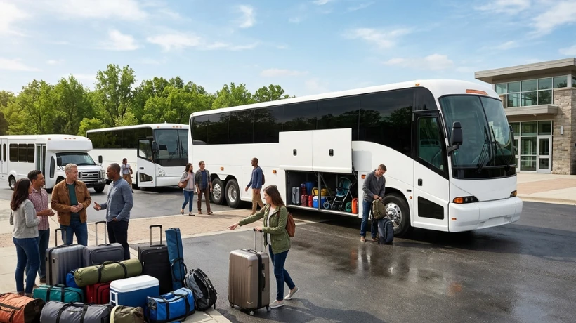 How to Choose the Right Charter Bus Size for Your Group