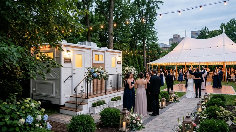 What to Expect When Renting Wedding Portable Restrooms in Newark, NJ