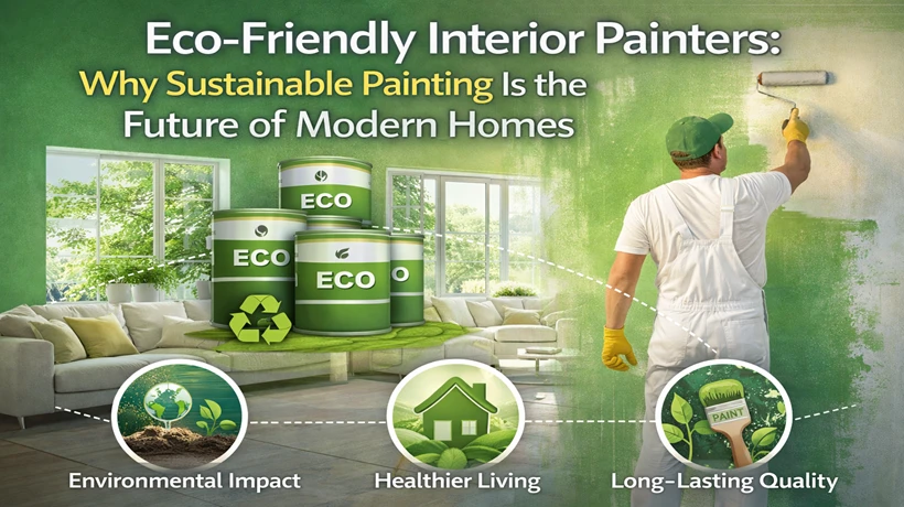 Eco-Friendly Interior Painters: Why Sustainable Painting Is the Future of Modern Homes