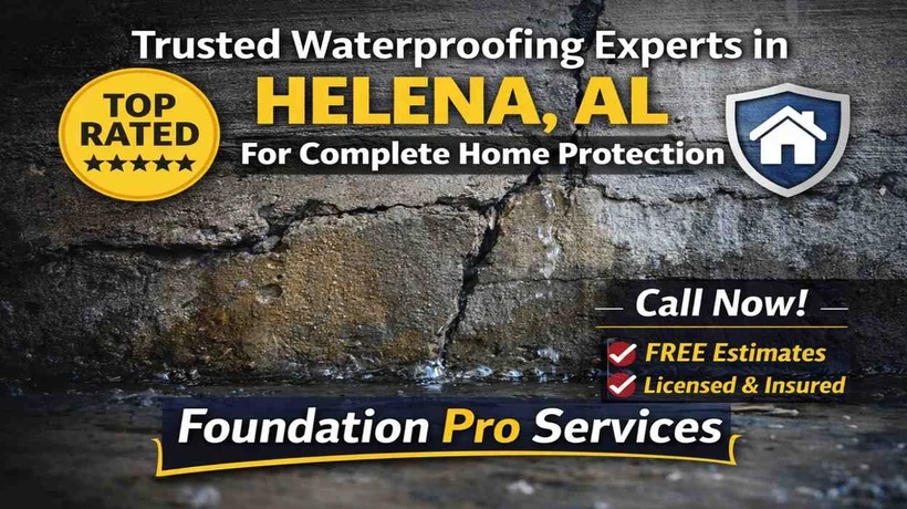 Affordable Waterproofing Services in Helena, AL to Keep Your Home Safe and Dry