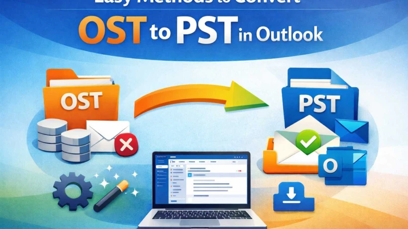 Easy Methods to Convert OST to PST in Outlook