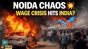 UP announces wage hike after violent Noida protests