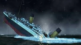 The Titanic sank on this day, colliding with an iceberg and sinking into the depths of the ocean