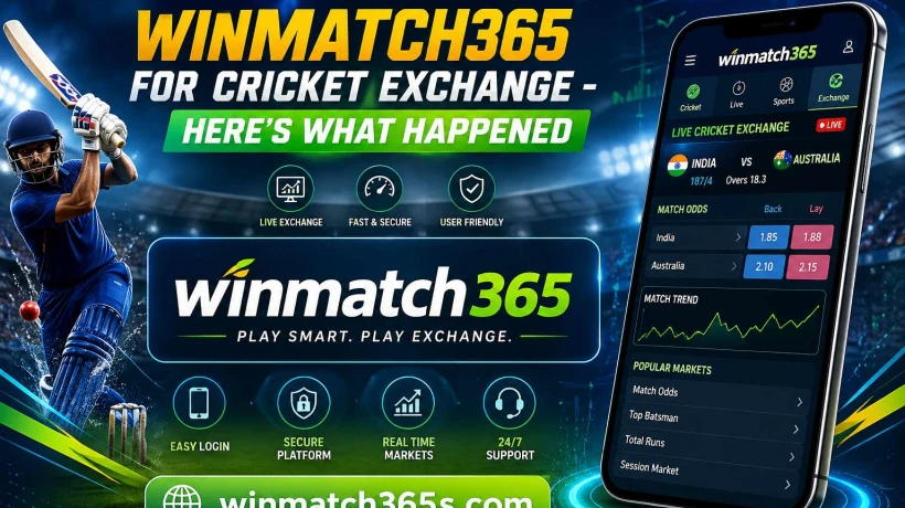 I Tried Winmatch365 for Cricket Exchange - Here's What Happened