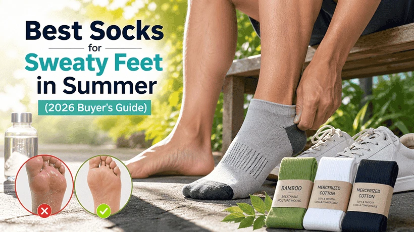 Best Socks for Sweaty Feet in Summer (2026 Buyer's Guide)