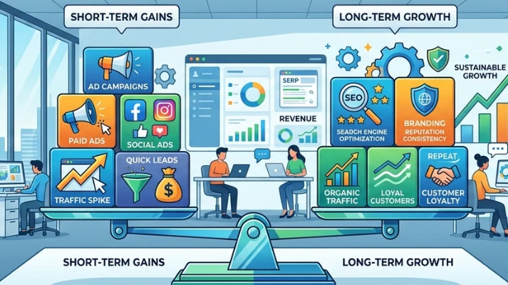 Balancing Short Term Wins with Long Term Growth