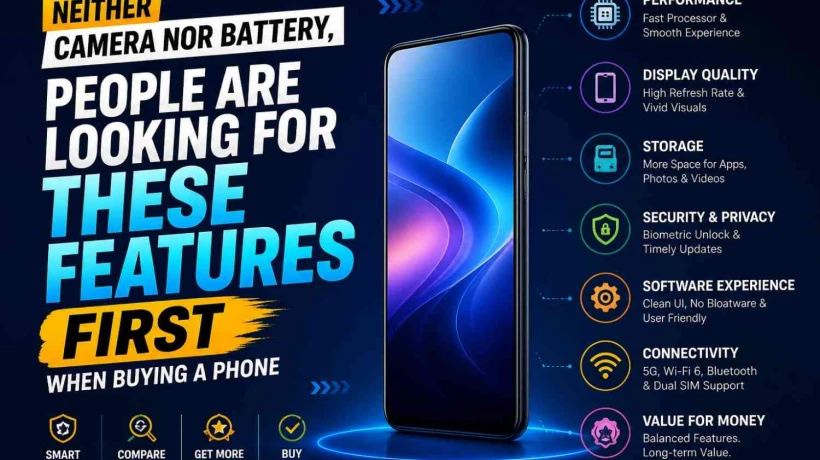 Neither camera nor battery, people are looking for these features first when buying a phone