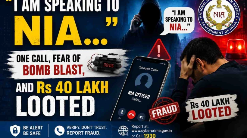 “I Am Speaking to NIA…” — One Call, Fear of Bomb Blast, and Rs 40 Lakh Looted