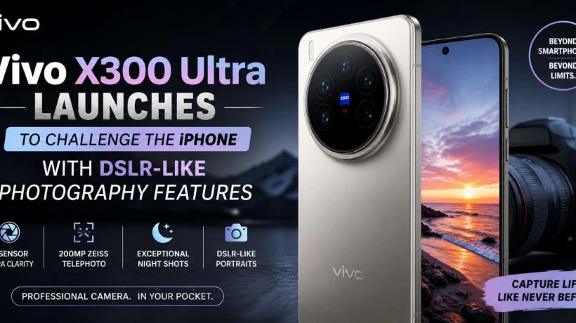 Vivo X300 Ultra Launches to Challenge the iPhone With DSLR-Like Photography Features