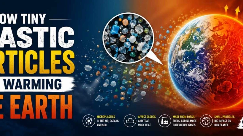 A shocking revelation: how tiny plastic particles are warming the Earth