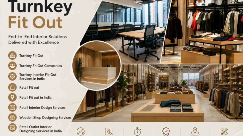 How Do Turnkey Interior Fit-Out Services in India Improve Retail Store Planning