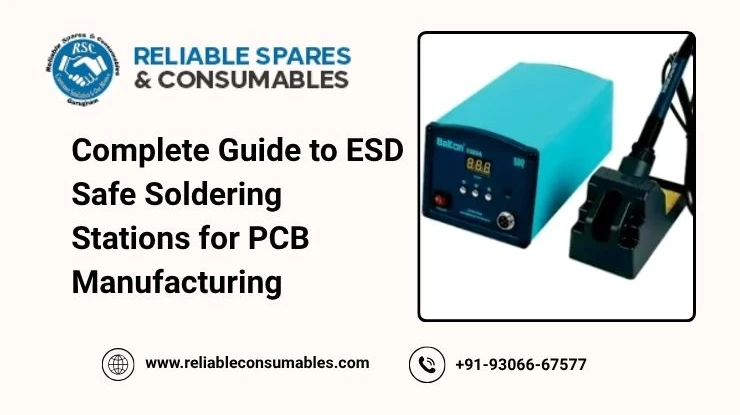 Complete Guide to ESD Safe Soldering Stations for PCB Manufacturing