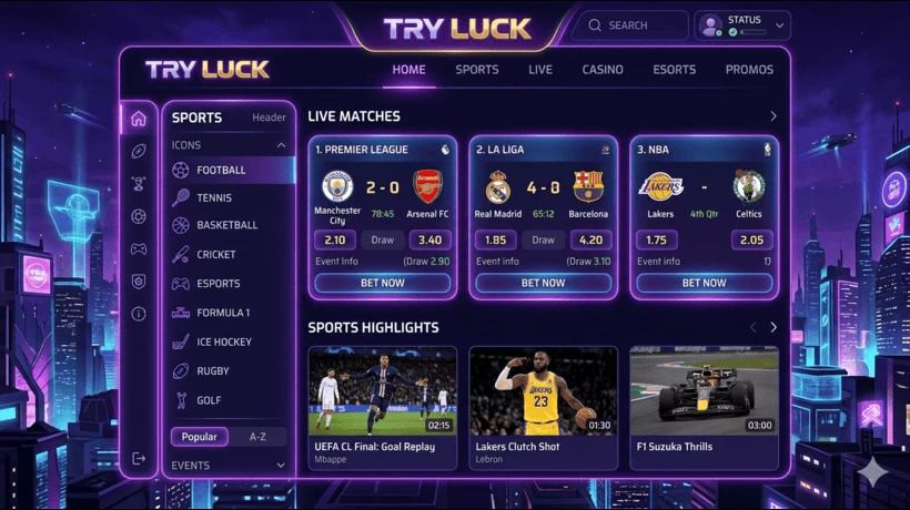Try Luck: The Ultimate Digital Gaming Experience