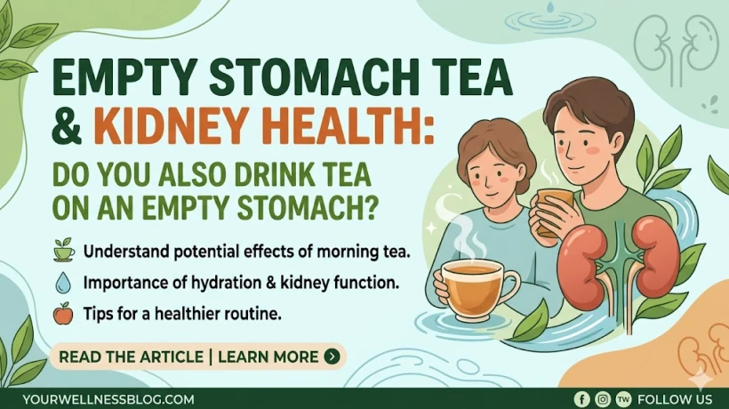 Empty Stomach Tea and Kidney Health: Why You Should Change This Habit Today