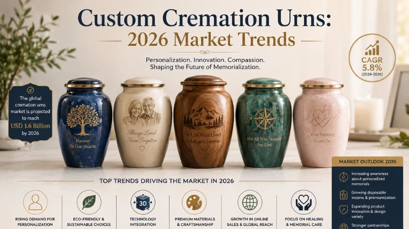 Custom Cremation Urns: 2026 Market Trends