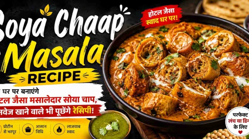 Soya Chaap Masala Recipe: जब घर पर बनाएंगे होटल जैसा मसालेदार सोया चाप, नॉनवेज खाने वाले भी पूछेंगे रेसिपी!