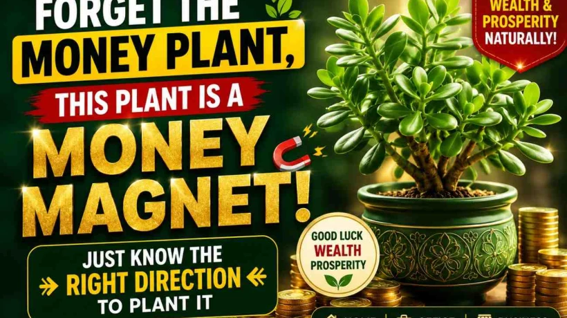 Forget the Money Plant, This Plant Is a Money Magnet! Just Know the Right Direction to Plant It