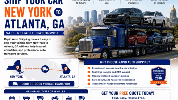 The Eastern Seaboard Logistics Corridor: Strategic Planning to Ship a Car New York to Atlanta GA
