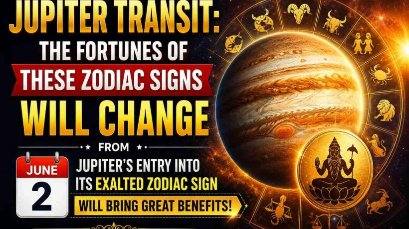 Jupiter Transit: The Fortunes of These Zodiac Signs Will Change from June 2nd, Jupiter's Entry into Its Exalted Zodiac Sign Will Bring Great Benefits!