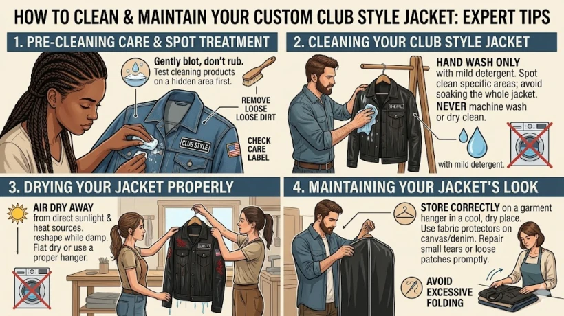 How to Clean & Maintain Your Custom Club Style Jacket: Expert Tips