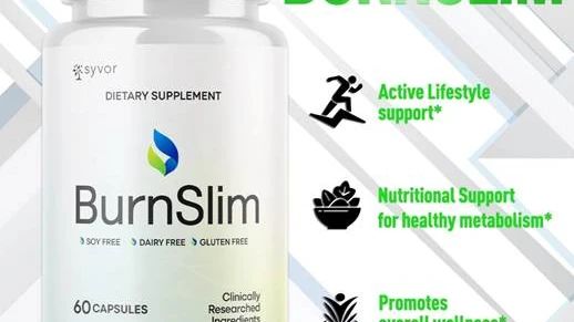 BurnSlim Natural Fat Burning & Metabolism Support Formula for Healthy Weight Management