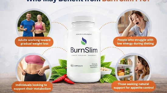 BurnSlim Natural Metabolic Support Formula for Fat Burning, Energy & Healthy Weight Management