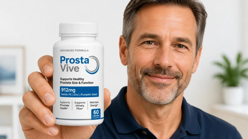 ProstaVive Prostate Support Formula for Men’s Health & Vitality