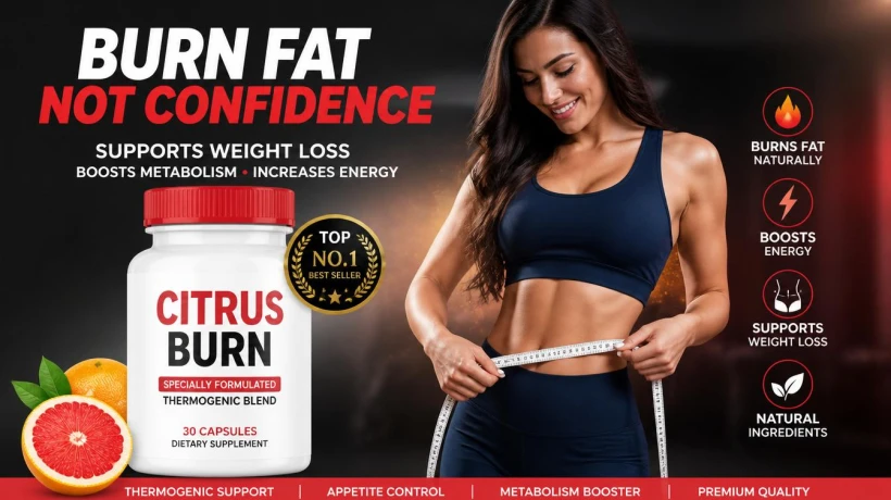 CitrusBurn Supplement for Metabolism, Energy & Healthy Weight Management 2026