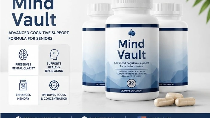 MindVault Natural Brain Support Supplement for Memory, Focus & Mental Clarity