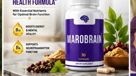 Marobrain Cognitive Support Supplement for Focus and Memory Enhancement