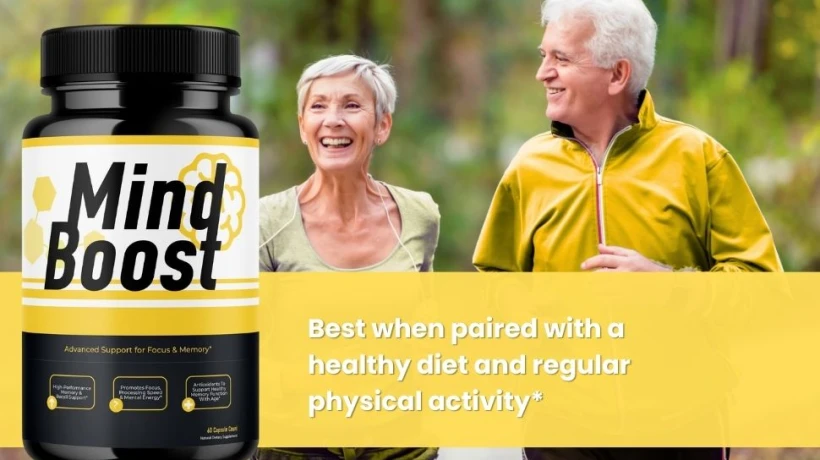MindBoost Cognitive Clarity Formula – Natural Support for Focus, Memory & Mental Performance