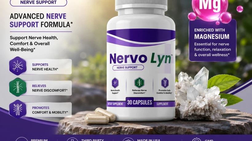 NervoLyn Review 2026: Natural Nerve Support Formula for Pain Relief, Energy & Better Mobility