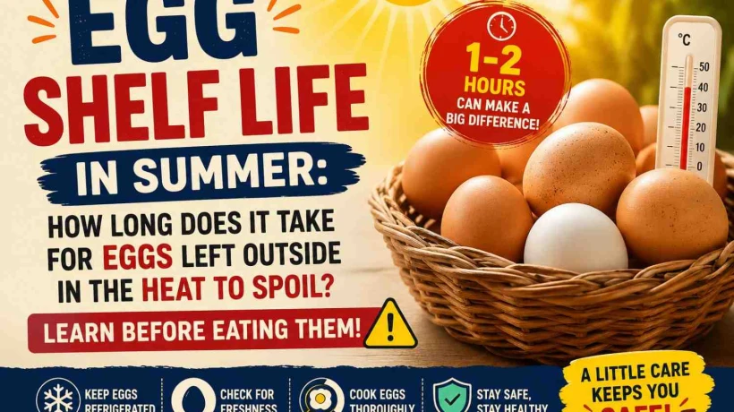 Egg Shelf Life in Summer: How Long Does It Take for Eggs Left Outside in the Heat to Spoil? Learn Before Eating Them